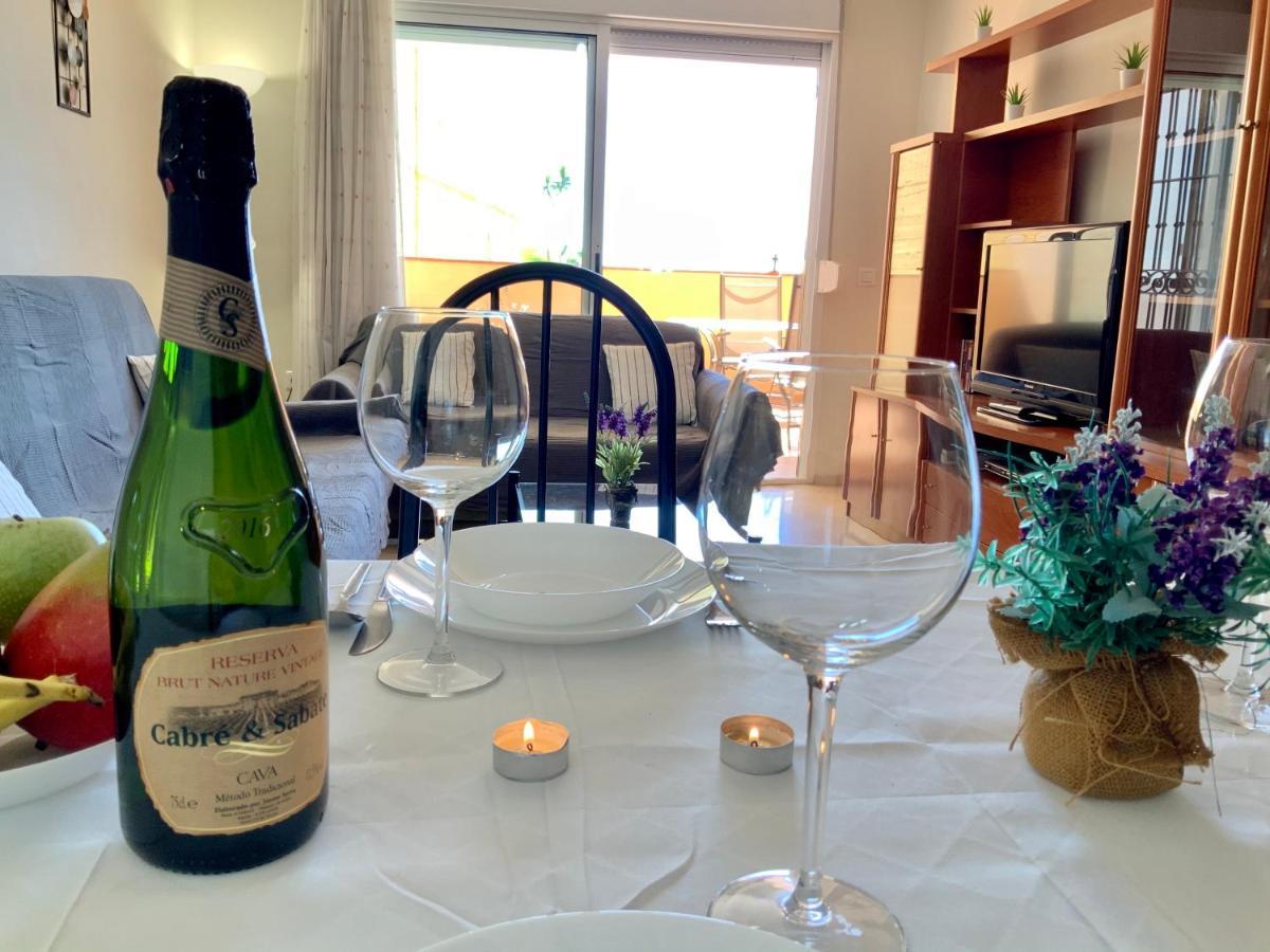 בנאלמדנה Apartamento De 2 Dormitorios, Gran Terraza, Vistas Al Mar Cerca Playa Carvajal מראה חיצוני תמונה