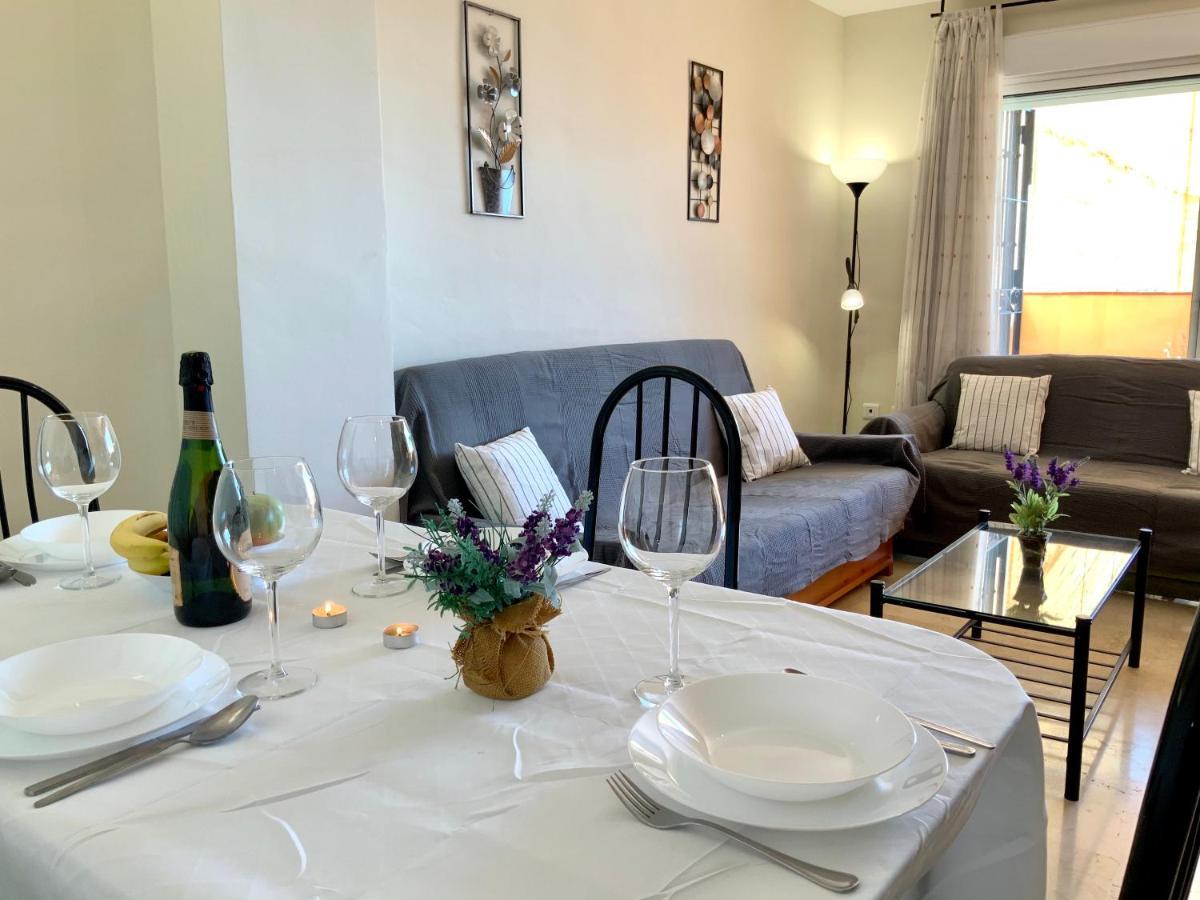בנאלמדנה Apartamento De 2 Dormitorios, Gran Terraza, Vistas Al Mar Cerca Playa Carvajal מראה חיצוני תמונה
